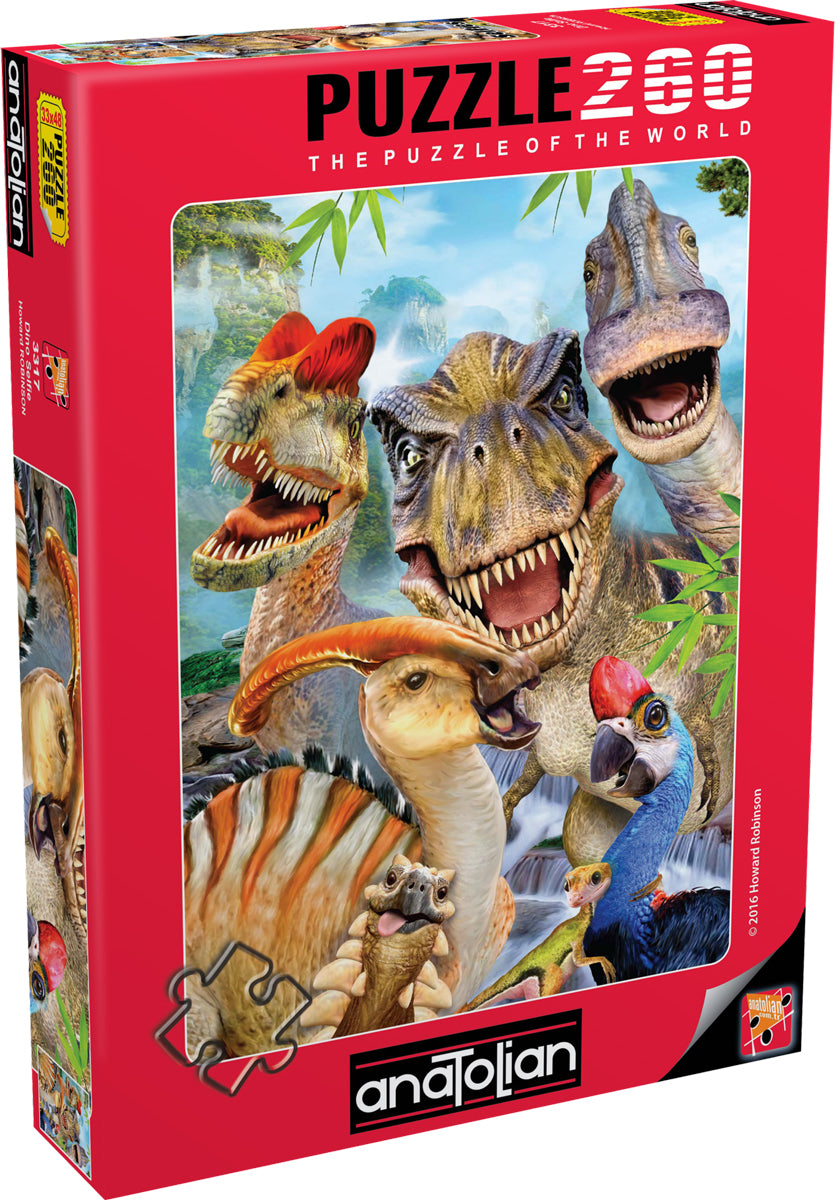 260 Dino Selfie Puzzle
