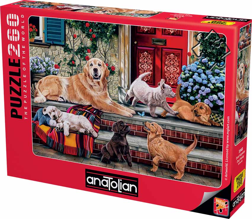 260pc Dog Family Puzzle