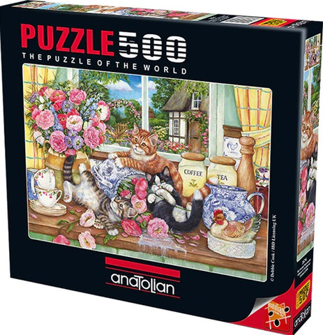 Kittens in the Kitchen 500pc Puzzle