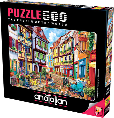 Cobblestone Alley 500pc Puzzle