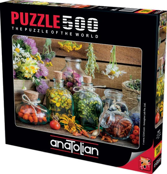 500pc Herbal Therapy Puzzle