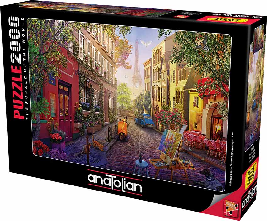 2000pc Paris Ingles Puzzle