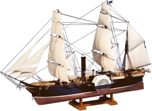 1/150 scale model of the USS Susquehanna ship.