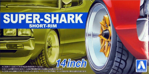 1/24 Super Shark SR 14" Wheel Set