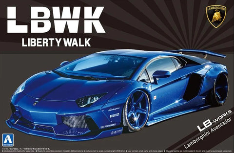 1/24 LB Works Lamborghini Aventador LBWK LIberty Walk Ver.2