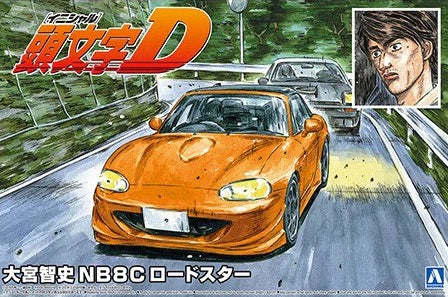1/24 Initial D Omiya Satoshi NB8C Roadster