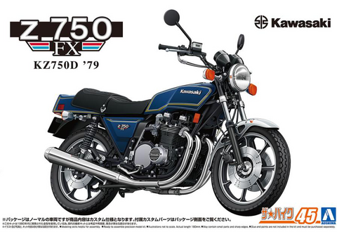 1/12 1979 Kawasaki KZ750D Z750FX '79 Custom