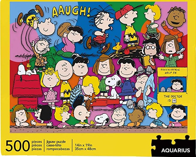 500pc Peanuts Cast Puzzle