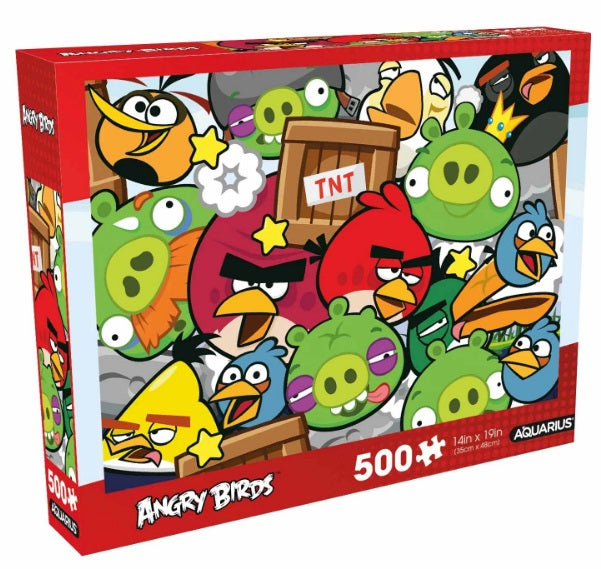 500pc Angry Birds Collage Puzz
