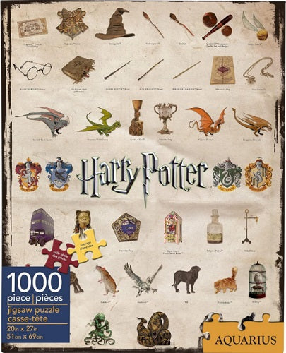 Harry Potter Icons 1000pc Puzzle