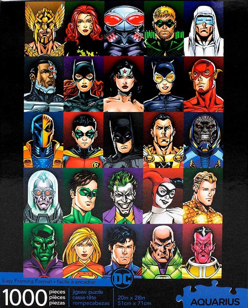 1000pc DC Faces Puzzle