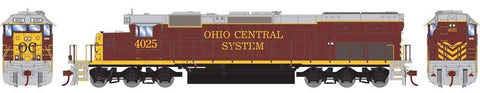 HO SD40T-2 Ohio Central #4025