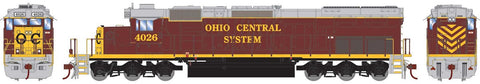 HO SD40T-2 Ohio Central #4026