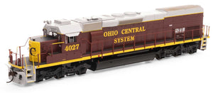 HO SD40T-2 with DCC & Sound Ohio Central #4027