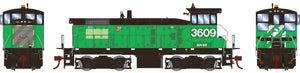 HO SW1000 Locomotive BNSF #3609