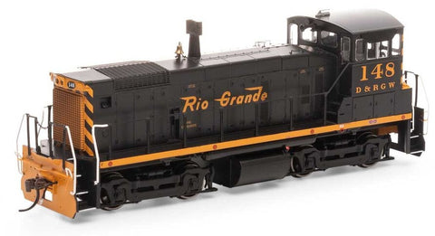 HO SW1000 with DCC & Sound D&RGW #148