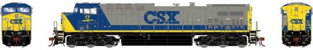 HO AC4400CW w/DCC/Snd CSX #17