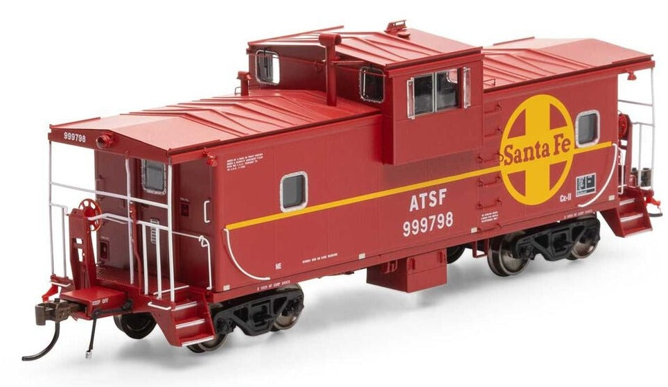 HO CE-11 ICC Caboose With Lights & Sound, Santa Fe #999798