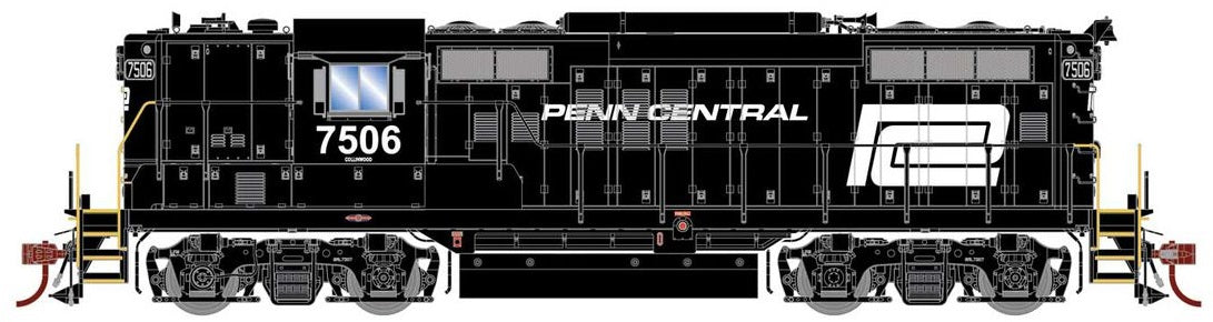 HO GP9 with DCC and Sound Pen Central #7506