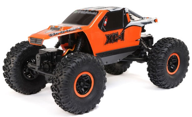 1/24 AX24 XC-1 4WS 4X4 RTR Brushed Rock Crawler (Battery & Charger Included), Orange