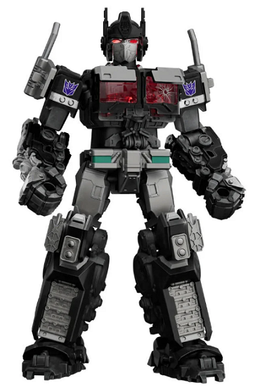 Assembled Nemesis Prime Model Kit.