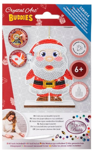 Crystal Art Buddies Santa