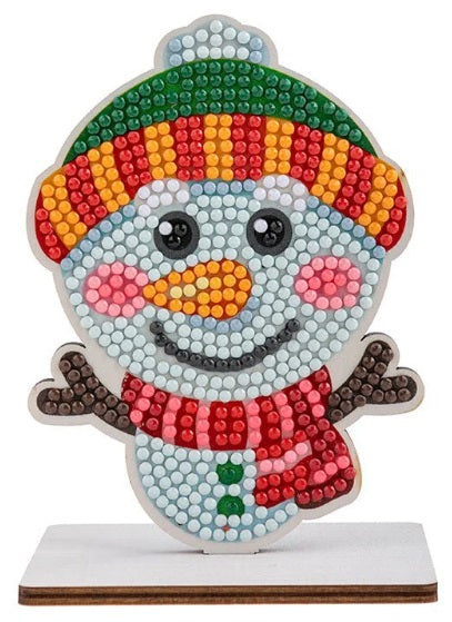 Snowman Crystal Art Festive Buddies