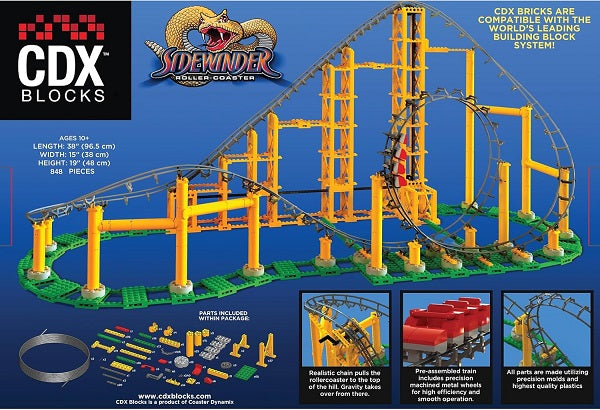 The Sidewinder Roller Coaster Kit