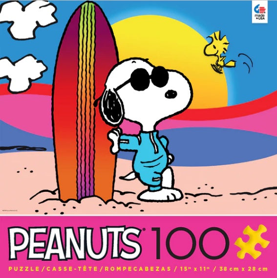 100pc Peanuts Malibu Puzzle
