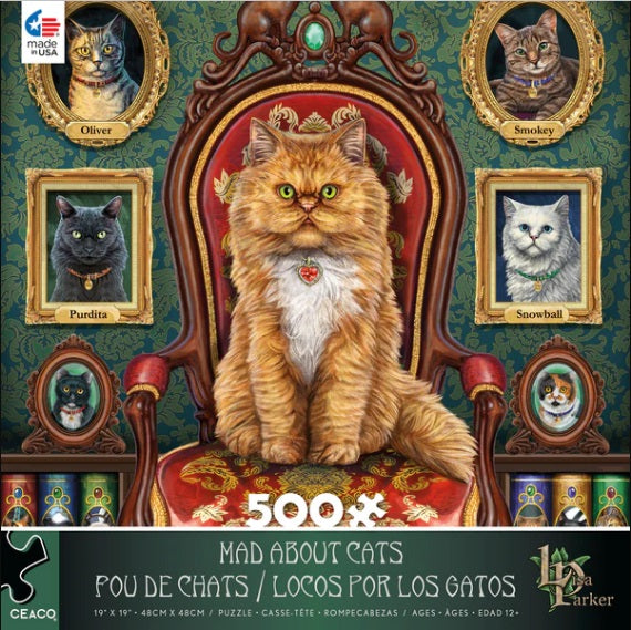 500pc Mad About Cats Puzzle