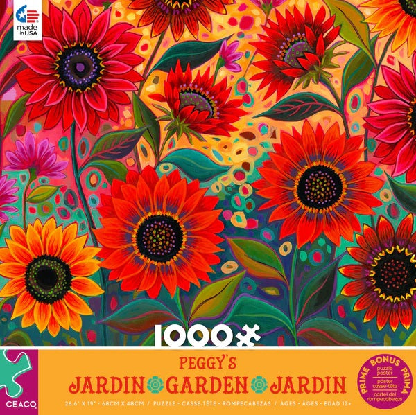 For the Love of Sunflowers 1000pc Puzzle