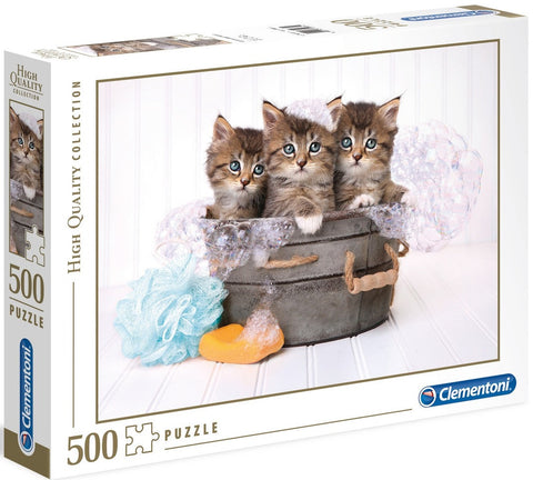 Kittens & Soap 500pc Puzzle