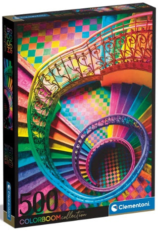 Color Bloom Stairs 500pc Puzzle