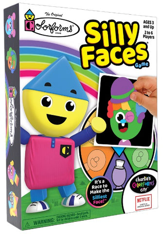 Colorforms Silly Faces Game