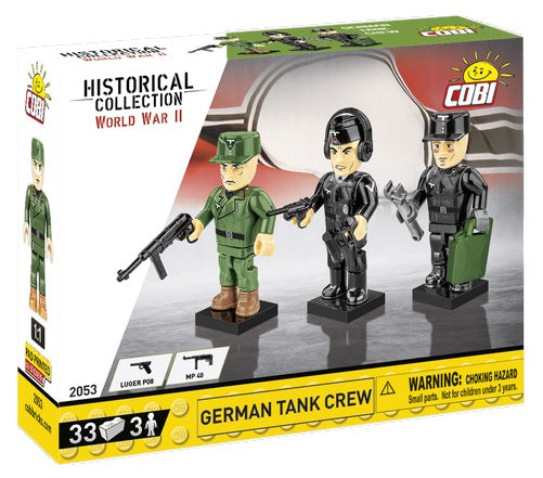 33pc WWII German Tank Crew