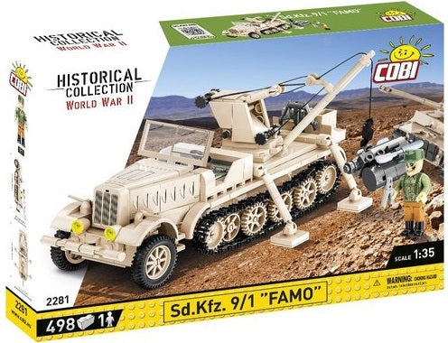 498pc WWII Famo Half Truck