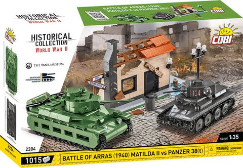 Battle of Arras (1940) Matilda II vs. Panzer 38(t) 1015pc