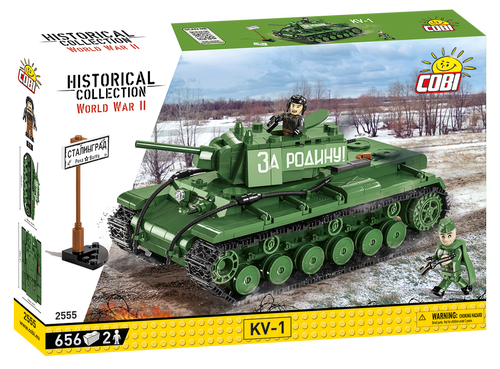 656pc WWII KV-1 Heavy Tank