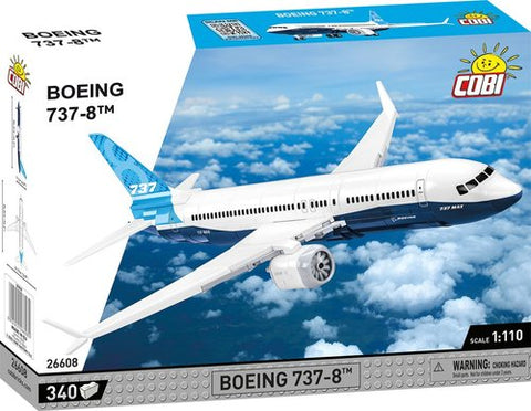 Boeing 737-8 Passenger Jet 340pc