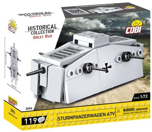 119pc Sturmpanzerwagen A7V