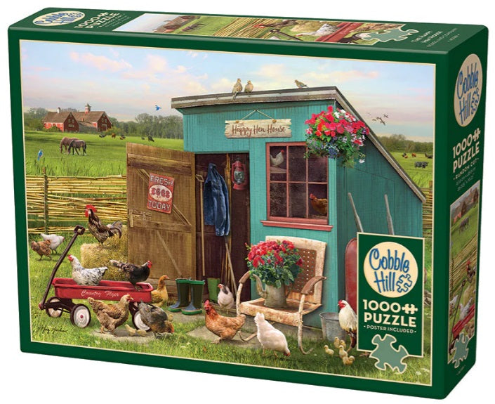 1000pc Happy Hen House Puzzle