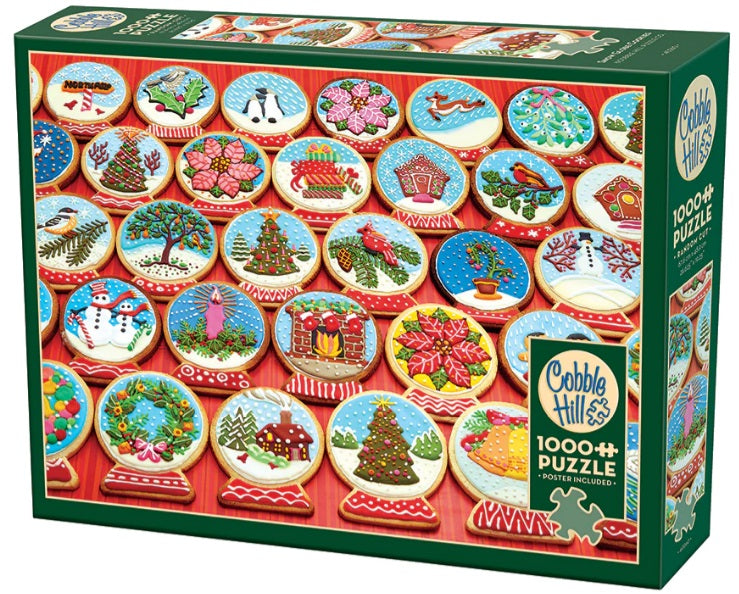 1000pc Snow Globe Cookies Puzz