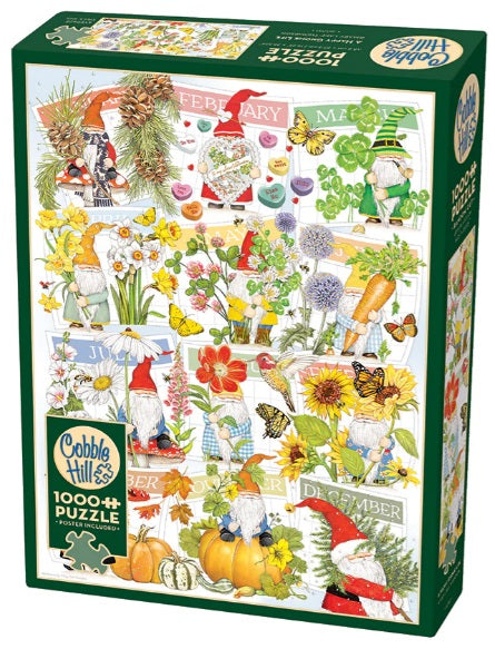 1000pc A Happy Gnome Life Puzz