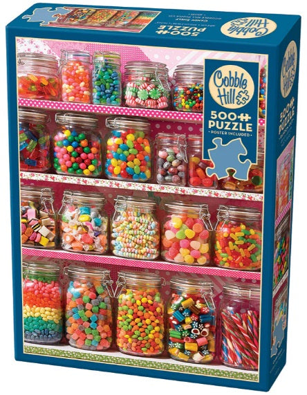 Candy Shelf 500pc Puzzle