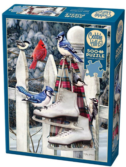 500pc Birds with Skates Puzzle