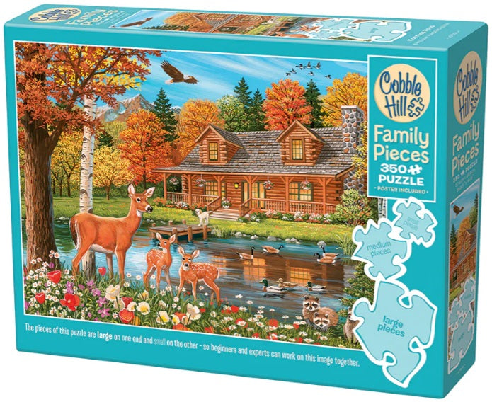 350pc Cottage Pond Puzzle
