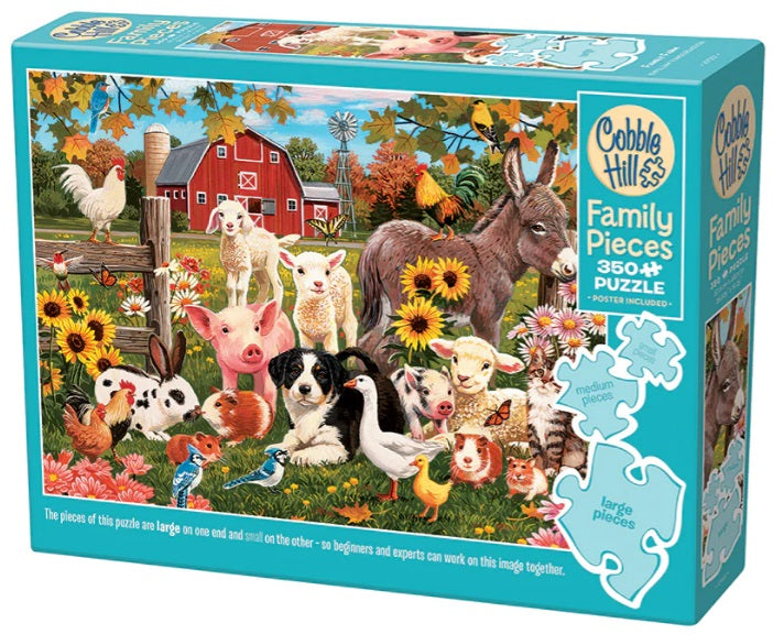 350pc Family Farm Puzzle