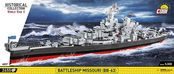 2640pc Missouri Battleship