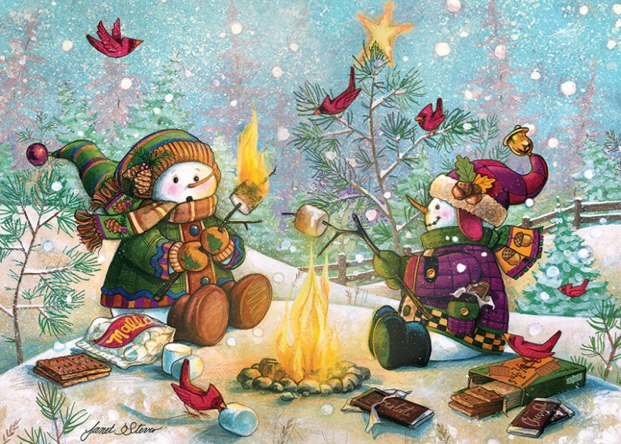 S'More Snowfall 35pc Tray Puzzle