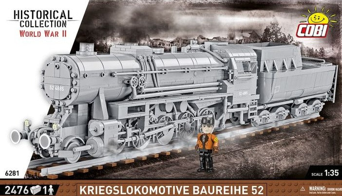 2400pc Kriegslokomotive Baurei